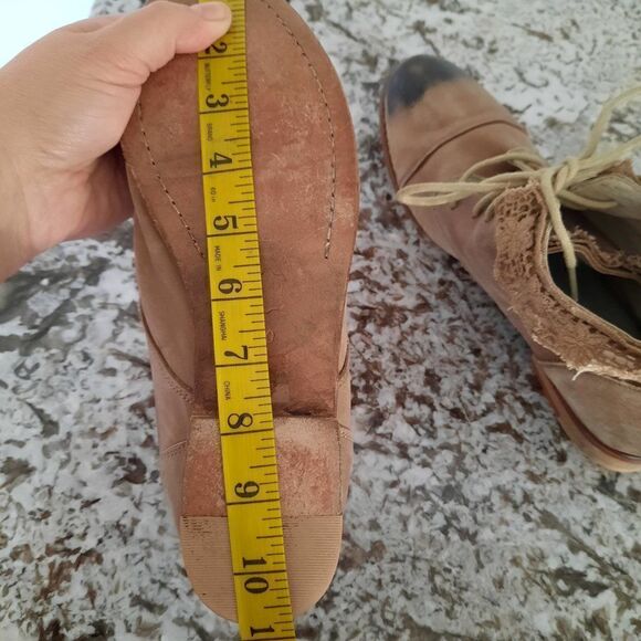 Free people lace up ankle boots size 40 - Picture 10 of 10